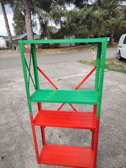 Metal Shelving  5 Feet High 30 Inch Wide.12 Deep 