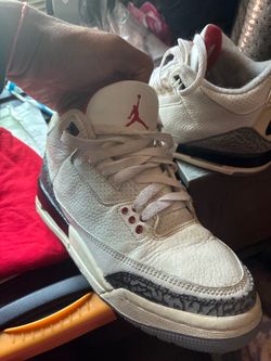 Jordan Cement 3s & Jordan 1s Both Size 6