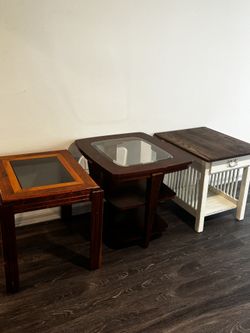 various nightstands / side tables