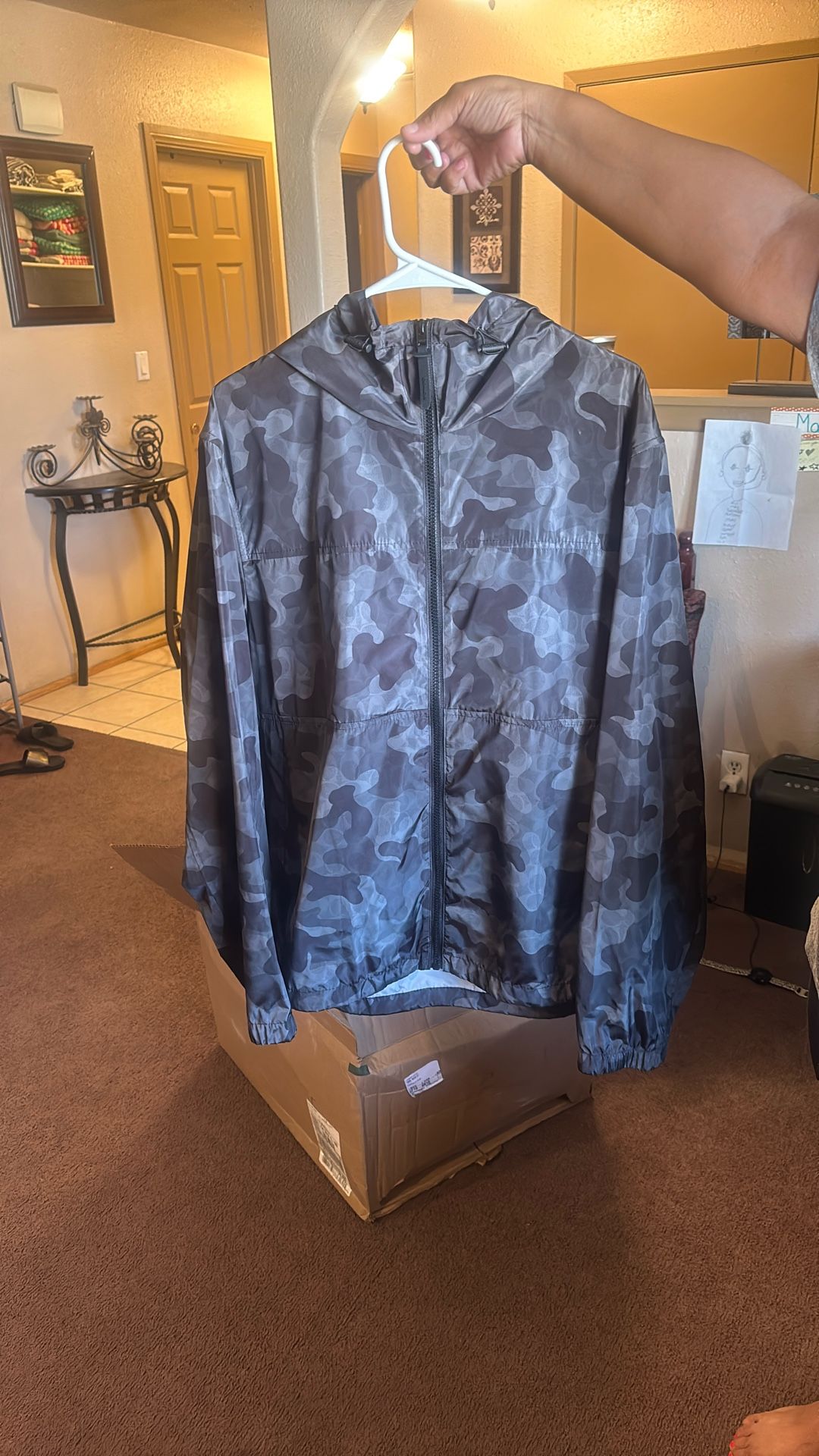 Coach Camo Windbreakerr