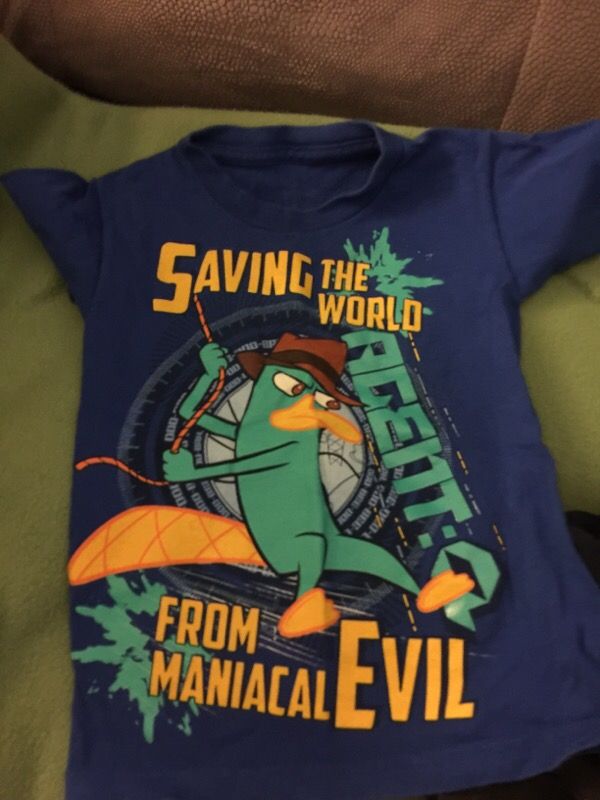 Fineous and Ferb Perry size 4
