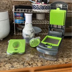 Manual Multifunctional Vegetable Chopper / Cheese grater / Vegetable Slicer And Dicer