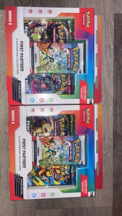 Pokémon First Partner Illustration Collection Series 2 - Lot of 2