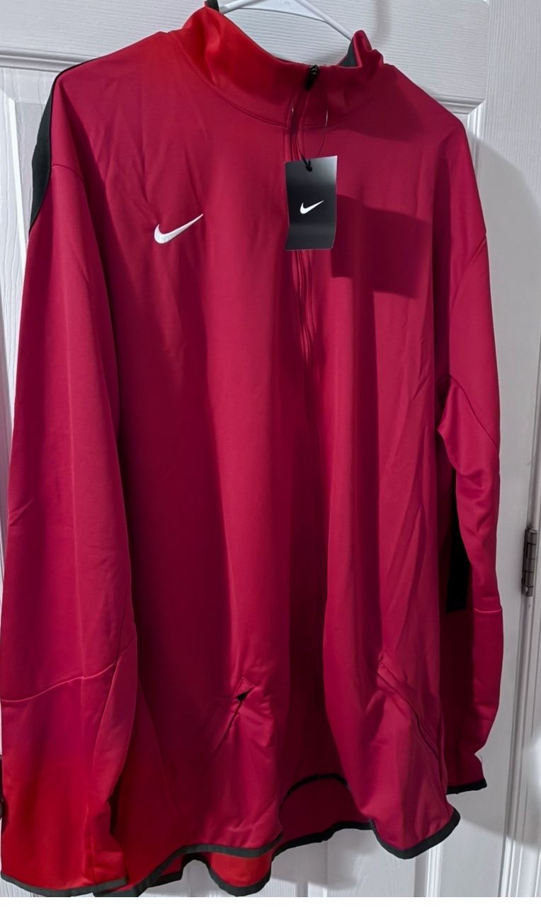 Brand New Jacket Nike Color Red Size XXL With Tag