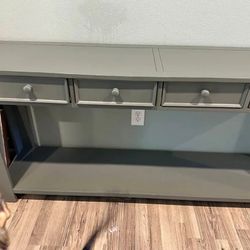 Side Table With Drawers