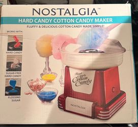 Nostalgia Cotton Candy Machine - Retro Cotton Candy Machine for Kids wit...