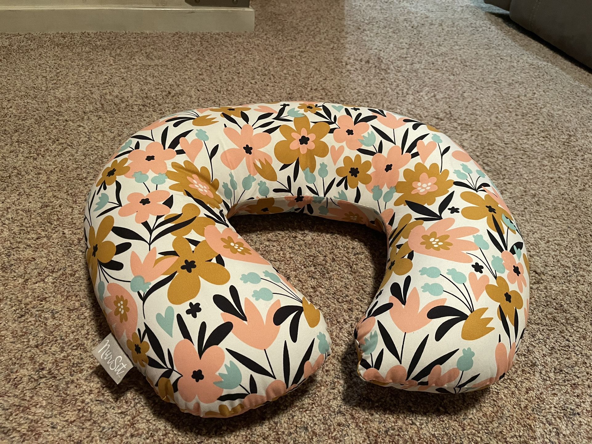 Floral Nursing Boppy Pillow