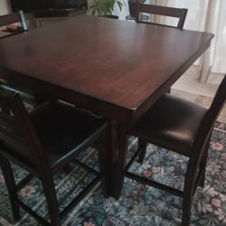 High Top Dining Room Set 