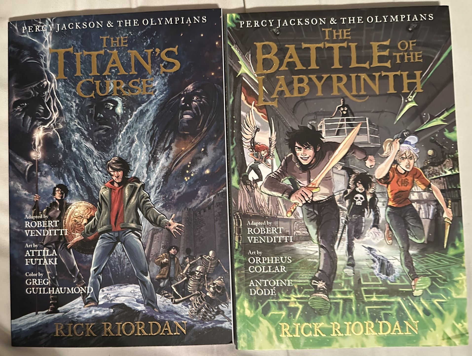 2 Percy Jackson and the Olympians: the Graphic Novel