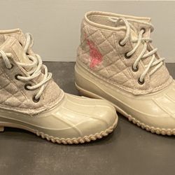 KIDS POLO BOOTS WEATHER WINTER SIZE 3M USED