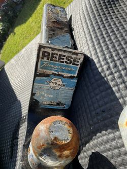 REESE Drop Hitch 3 1/4 With Multi Size Hitch Trades Welcome