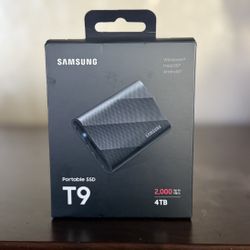 Samsung Portable SSD T9 4TB