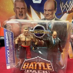 WWE Brock Lesnar And Paul Heyman 2 Pack