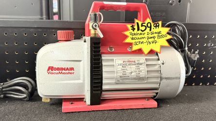 Robinair VacuMaster Pump 2 Stage 5CFM 