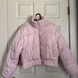 Pink Puffer Jacket 
