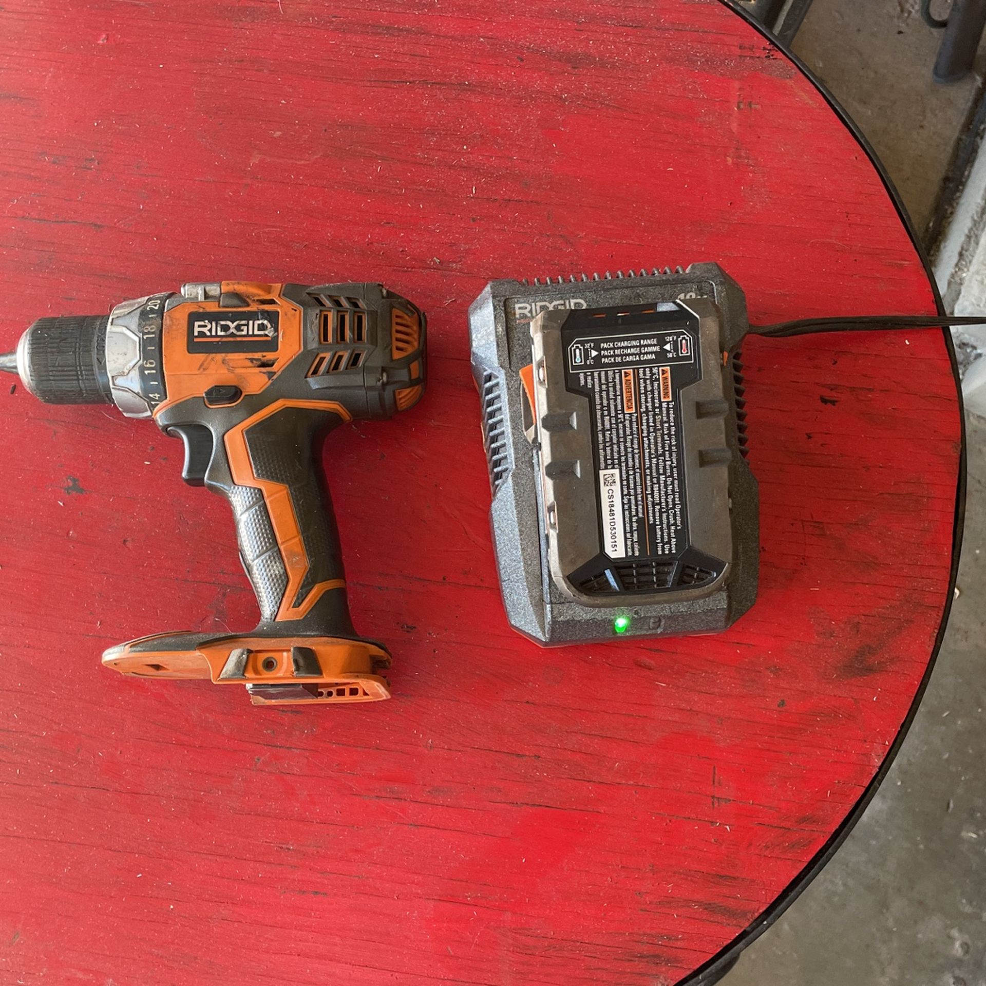 RIDGID 18v Drill