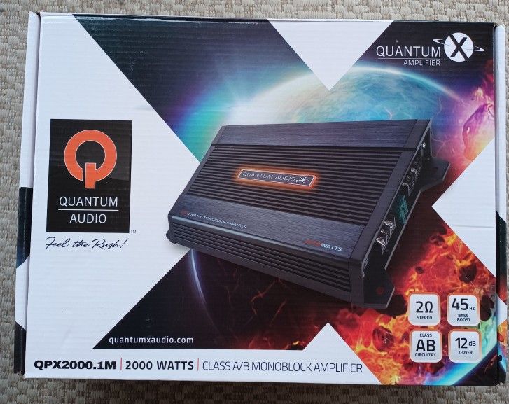 NEW! 2000 Watt Subwoofer Amp