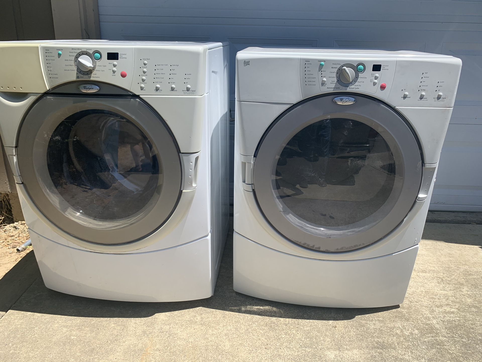 Washer and dryer set!!