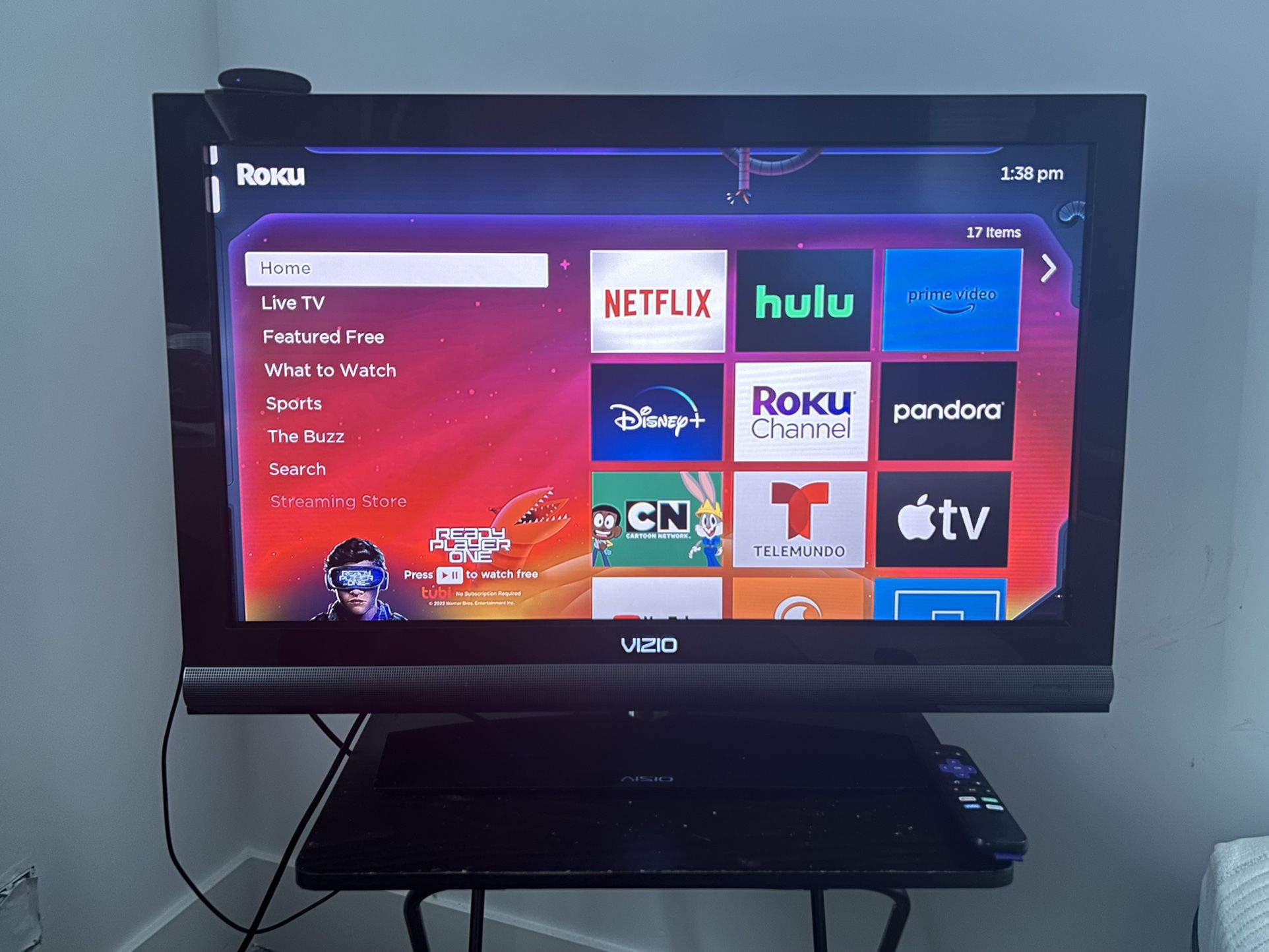 Vizio 30 Inch tV (Roku Device Included)