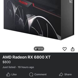 AMD Radeon Rx 6800 Xt