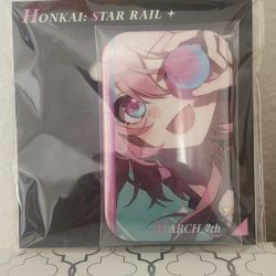 March 7th Pin Honkai Star Rail (OFFICIAL)