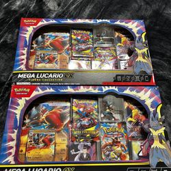 Mega lucario ex box pokemon sealed