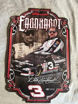 Dale Earnhardt 2010 wall hanger