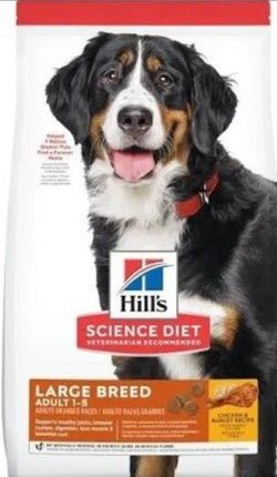 New Hills Science Diet Large Breed Adult 4-5, 35lb