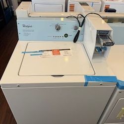 Commercial Top Load Washer with Factory-Installed Coin Slide