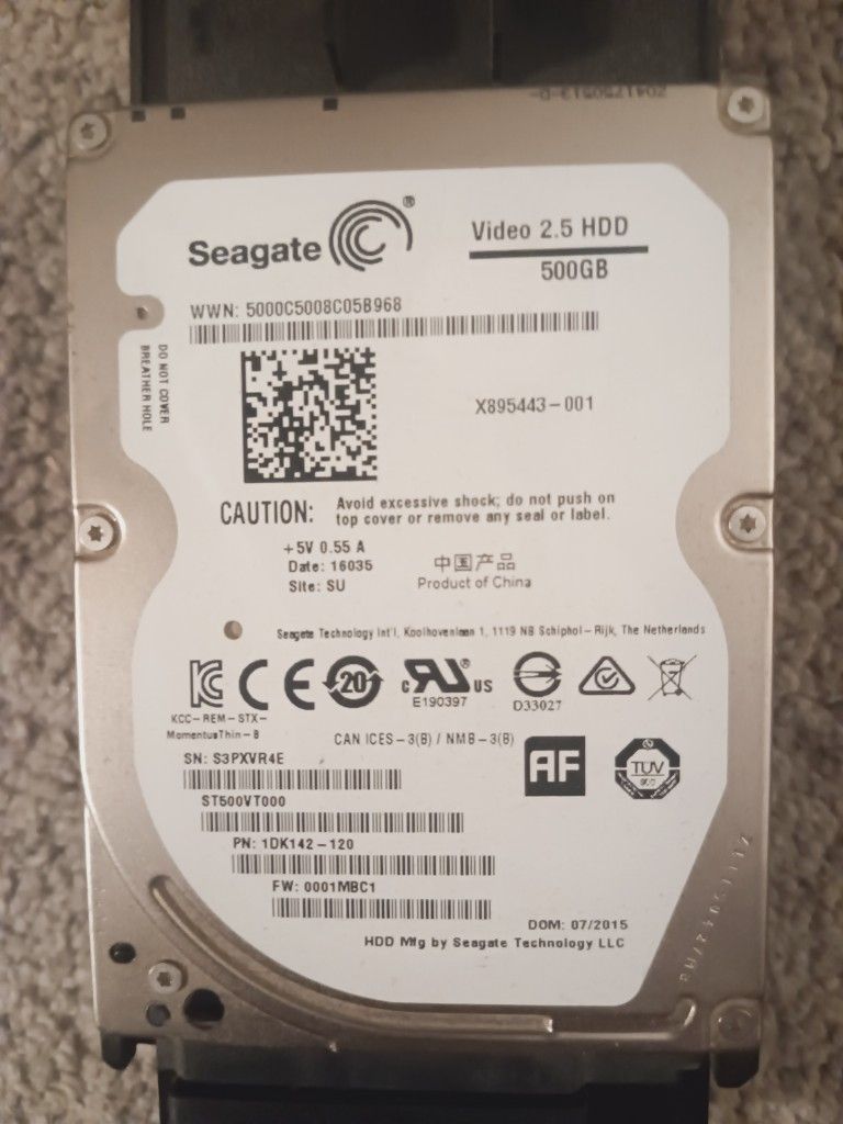 Video Hard Drive
