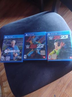 PS4 games 3 PS4 games