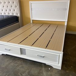 Glam Queen Size Bed Frame