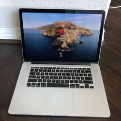 MacBook Pro 15” Model A1398 Retina 2013 Intel Core i7 2.7Ghz 16GB DDR3 500SSD WiFi iSight OSX Catalina