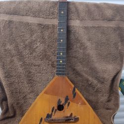 
1918 Russian Balalaika with 3 Strings.