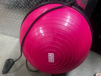 Yoga training ball (pink)