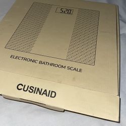 Electric bathroom scale