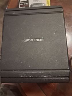 Alpine MRV-M250 V-Power Series Mono Subwoofer Car Amplifier
