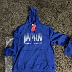 Outerstuff Men's FIFA World Cup Country Fade Fleece Hoodie Japan Size XL