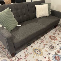 Tufted Futon Couch