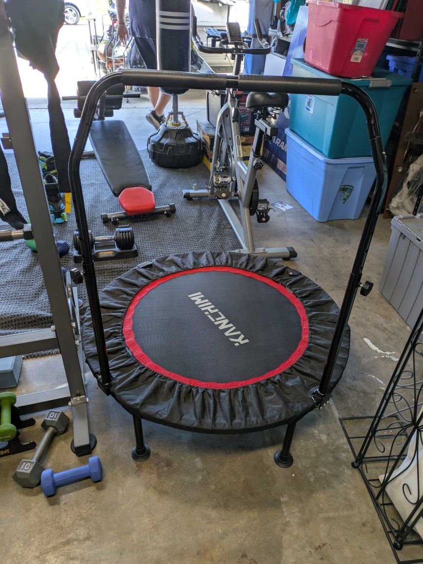 Work Out Trampoline With Handle