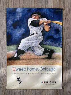 Chicago White Sox 2005 World Series Champions Sports Poster 