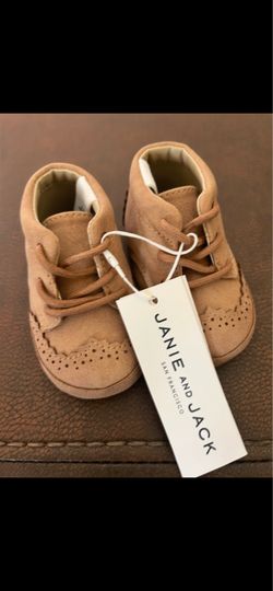 New! Janie and Jack 3-6 months baby shoes