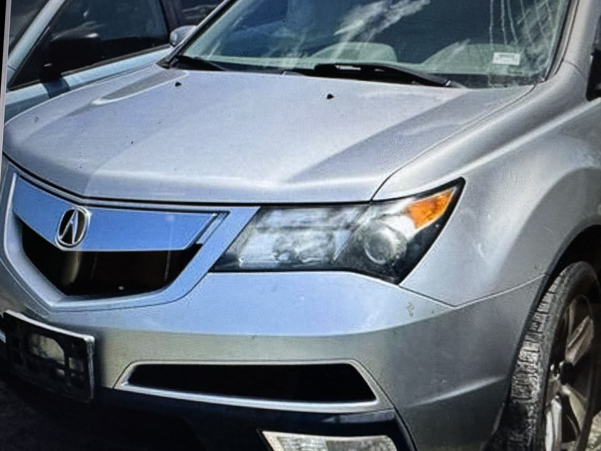 Acura MDX Hood OEM Aluminum Silver