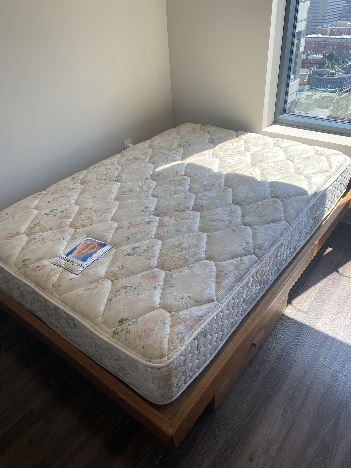 FREE Full Size Bed Frame + Mattress