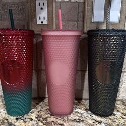 Starbucks Studded Collection $25 Each Cup