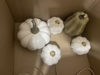Ceramic Pumpkins 