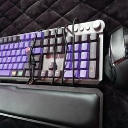 MSI Gaming Keyboard And Razer Mouse Combo