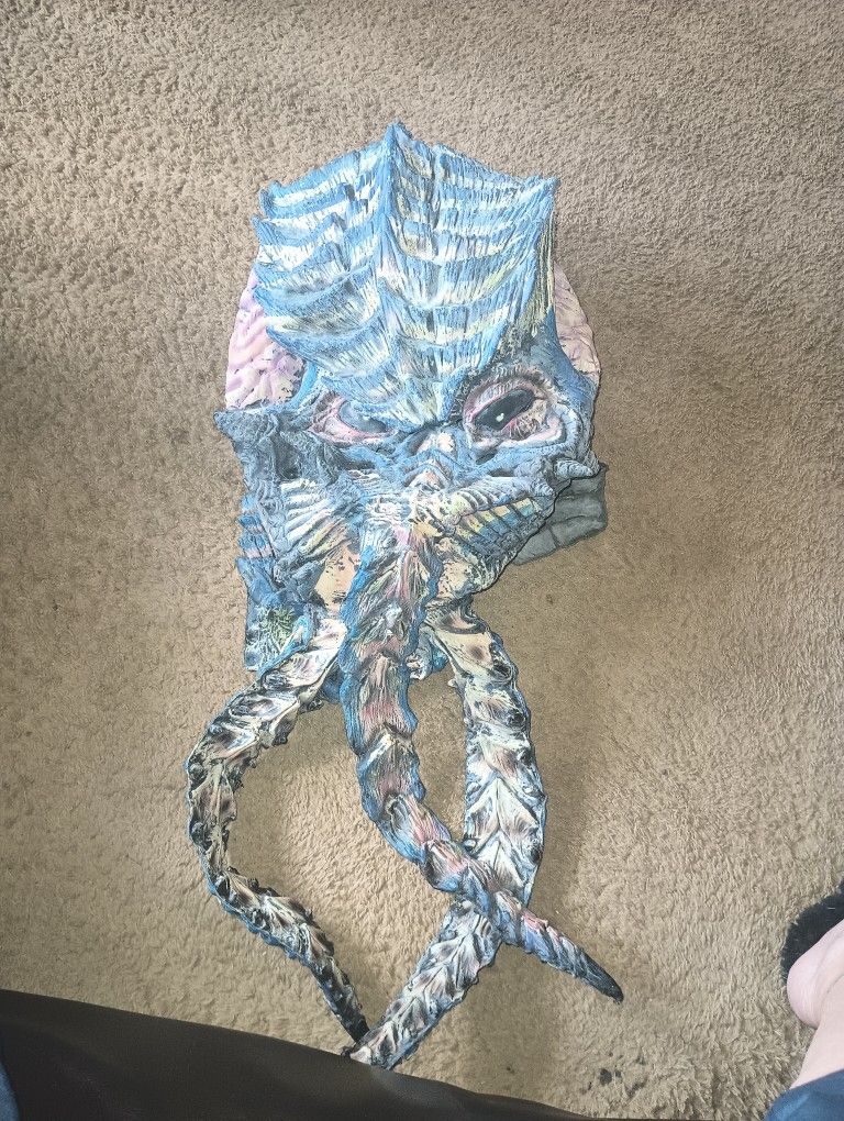 Rubber Octopus Halloween Mask