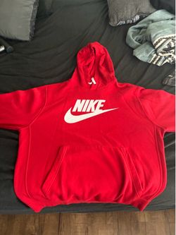 Red Nike Hoodie
