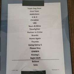 Lucy Dacus Authentic Setlist